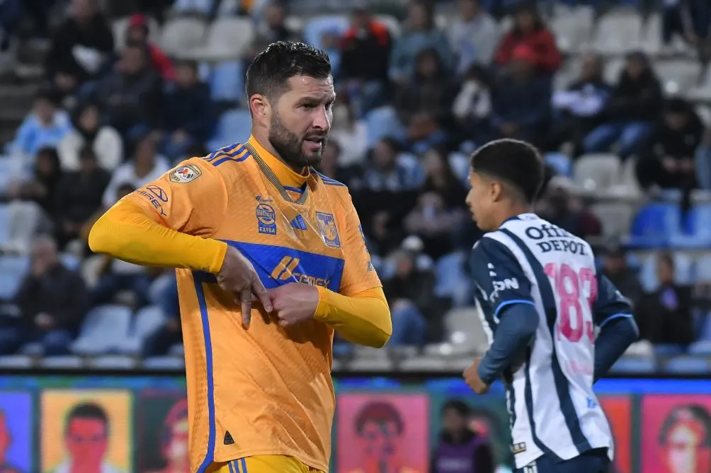 Gignac en el compromiso ante Tuzos el torneo pasado