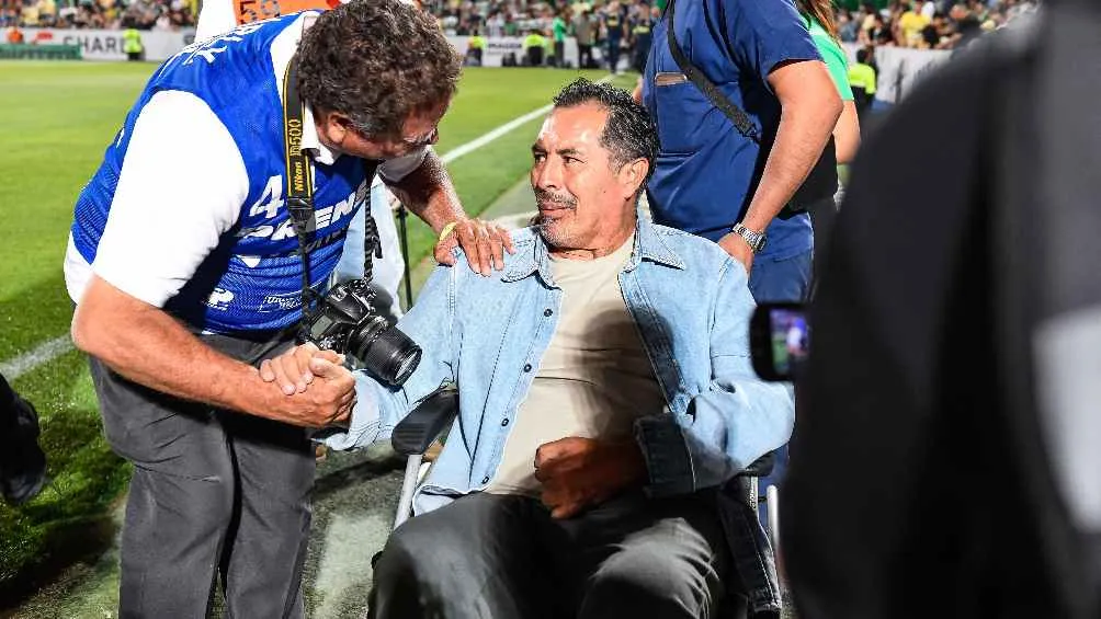 Estuvo presente en el último juego de Santos