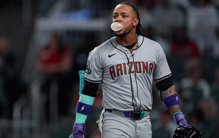 Ketel Marte tras ser ponchado