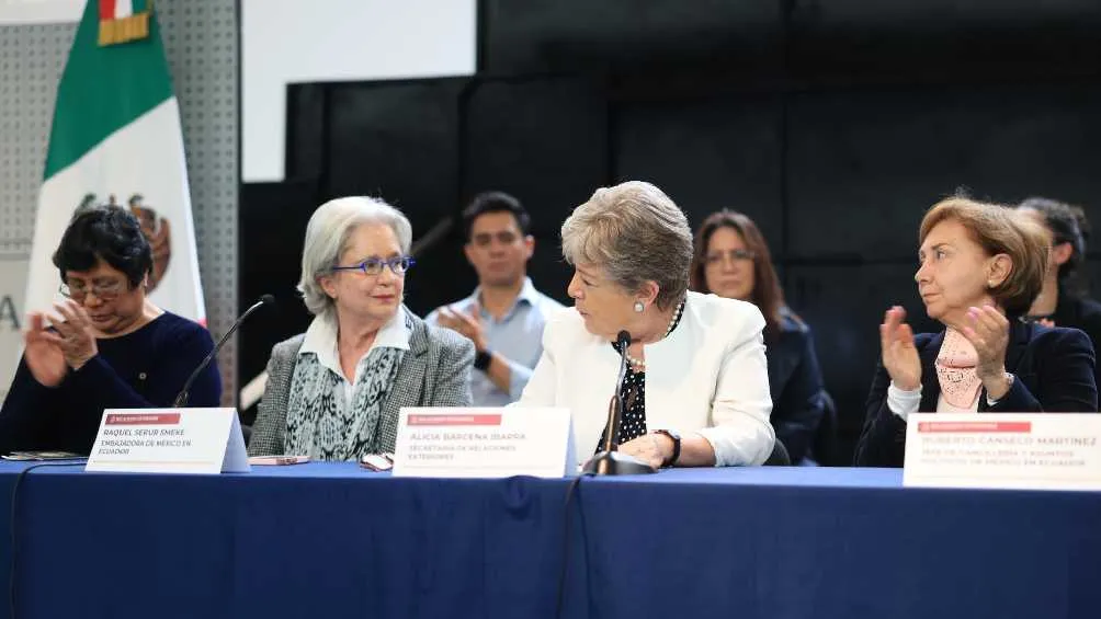 La canciller Alicia Bárcena informó que acudirán a la Corte Internacional.