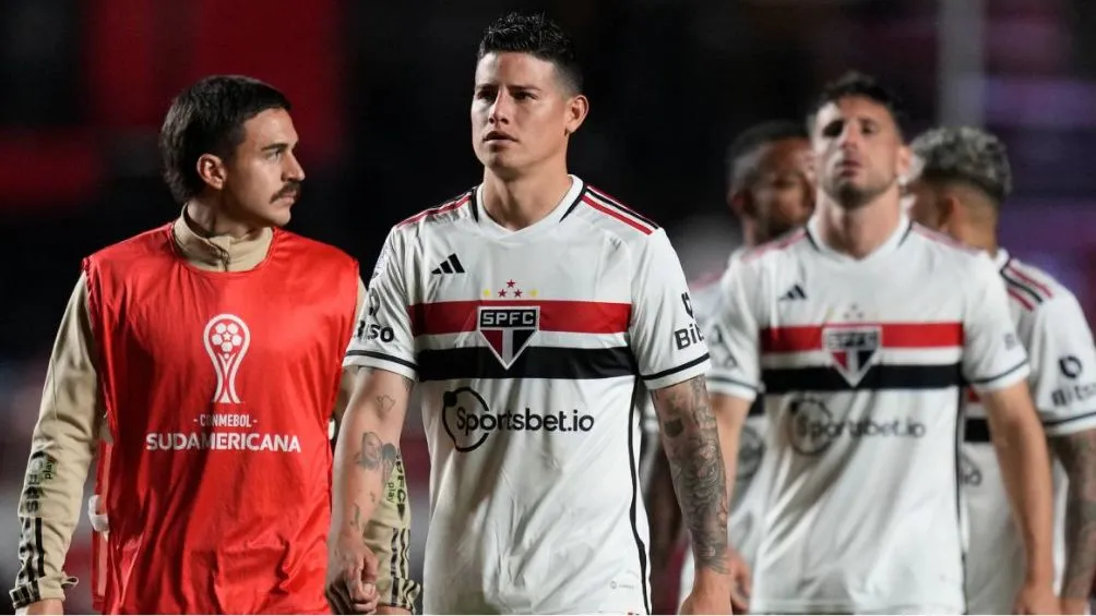 El mediocampista colombiano con Sao Paulo