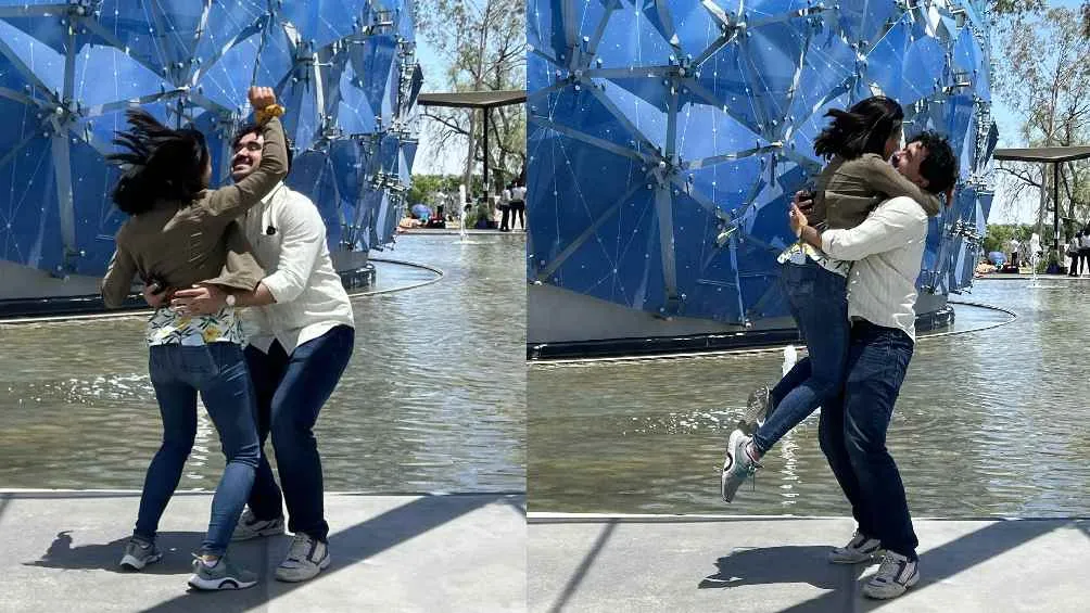 Los románticos momentos fueron celebrados con amor en redes sociales.