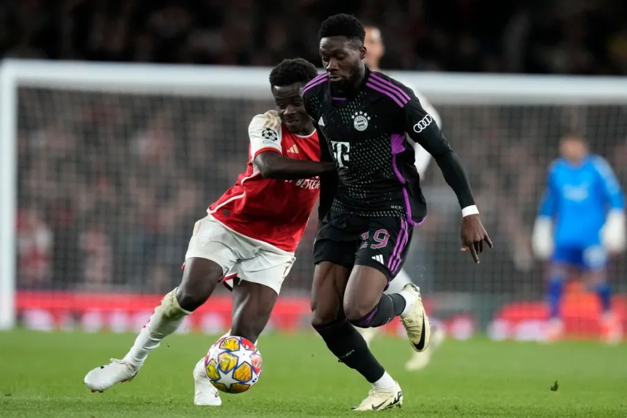 Arsenal y Bayern empataron 2-2