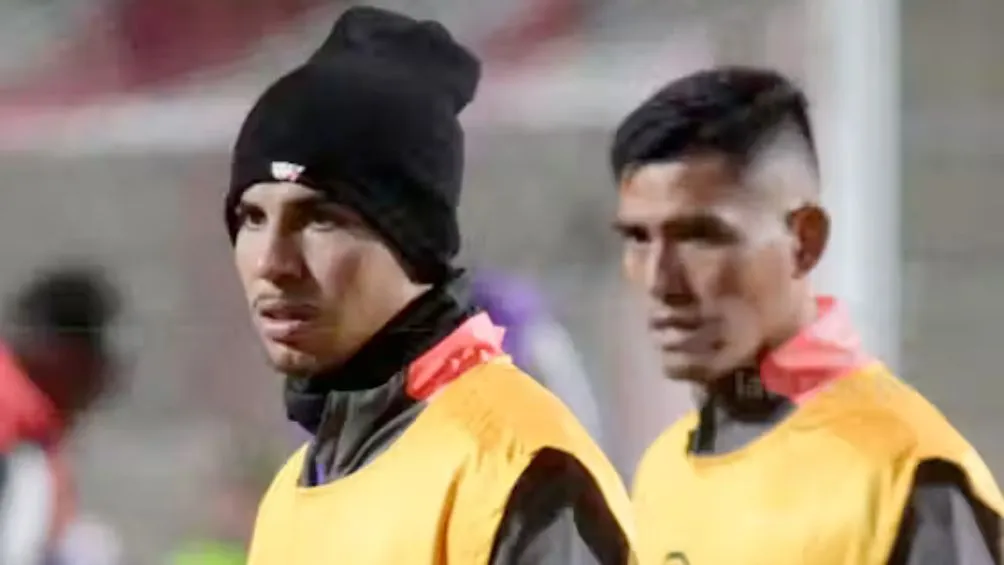 Robson en un entrenamiento con su equipo