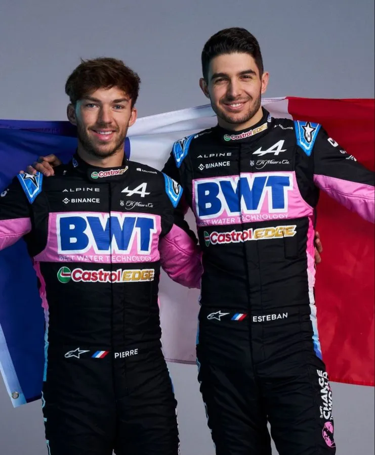INSTAGRAM: @alpinef1team Pierre Gasly y Esteban Ocon, pilotos de Alpine