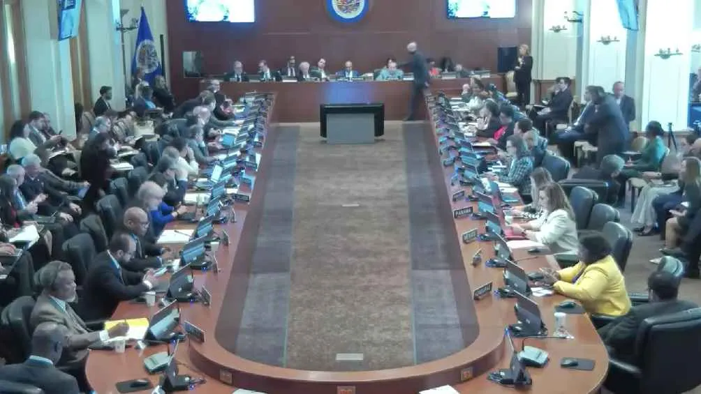 El proyecto de resolución obtuvo 29 votos a favor, uno en contra y una abstención.