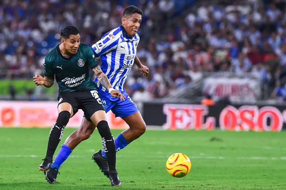 Romo en el partido contra las Chivas