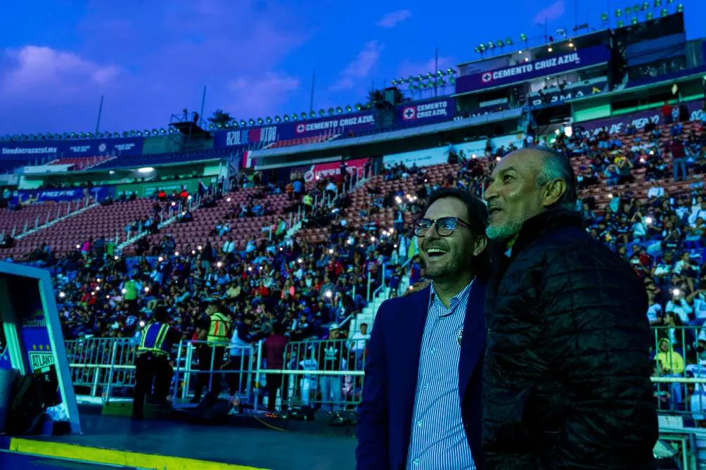 Daniel Alcántar y Raúl Gutiérrez en el encuentro