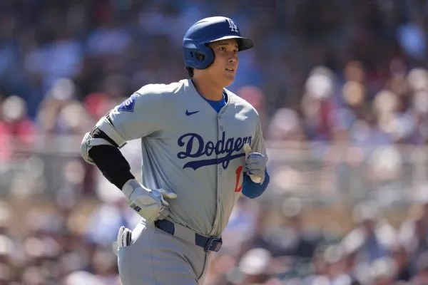 Ohtani durante un partido