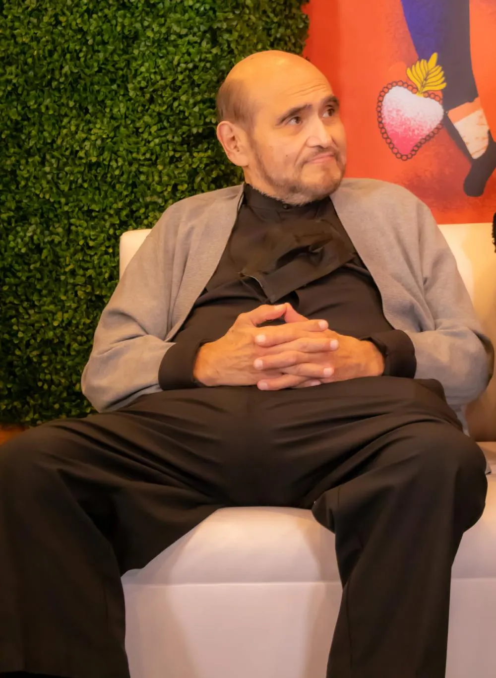 FB: @edgarvivaroficial Luego de su caída fue atendido de inmediato.