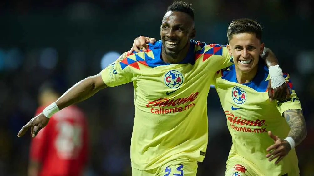 América goleó a Toluca