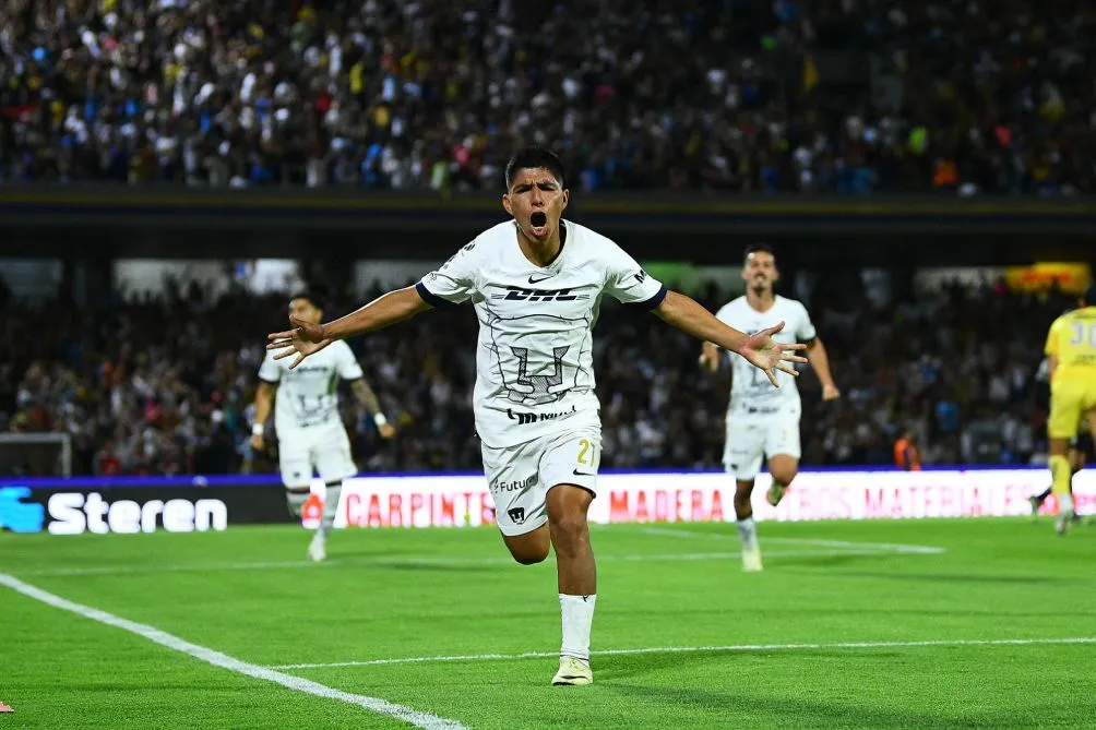 MEXSPORT Quispe en la celebración de su gol