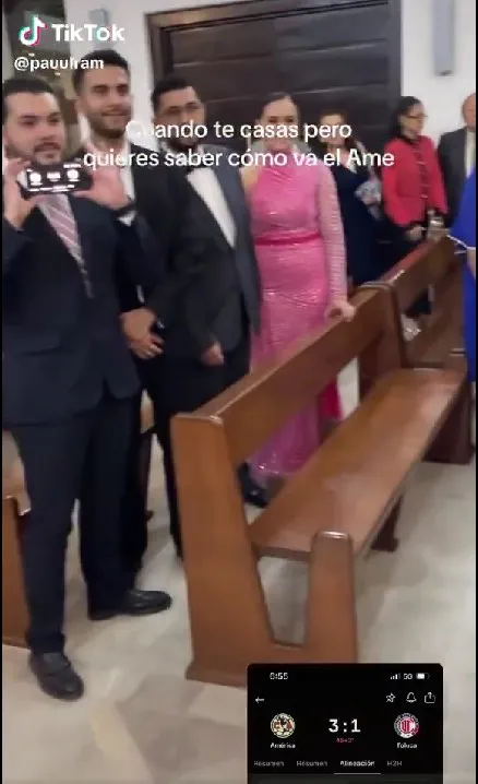 Así fue el peculiar momento