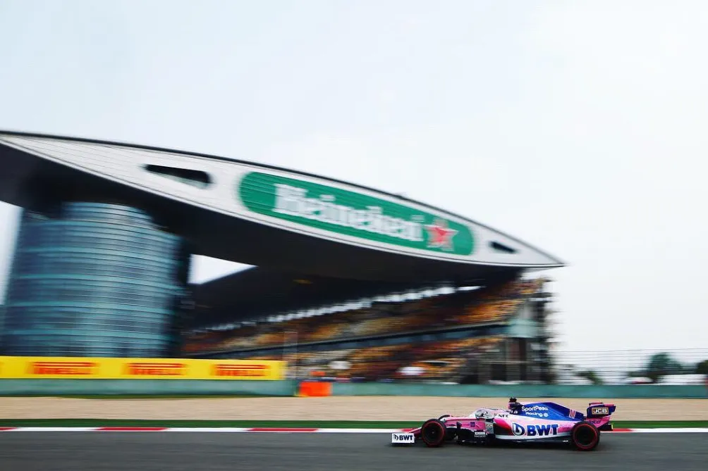 Checo nunca ha subido al podio en China