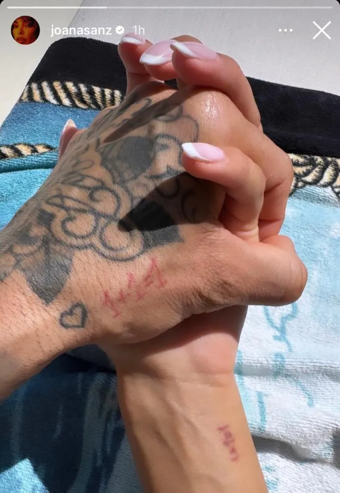 CAPTURA Esa historia subió Joana a inicios de abril