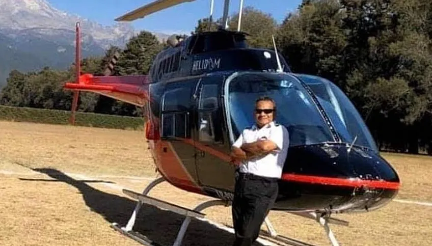 Captura de Pantalla Se dio a conocer que el piloto era de nacionalidad mexicana.