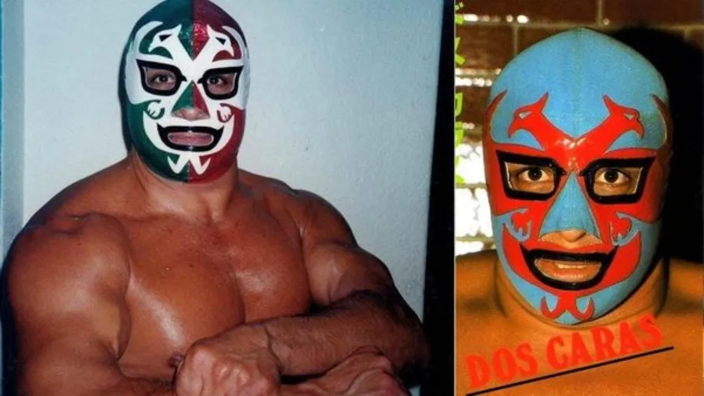 X: @OmarNNoticias Dos Caras, leyenda de la lucha libre mexicana