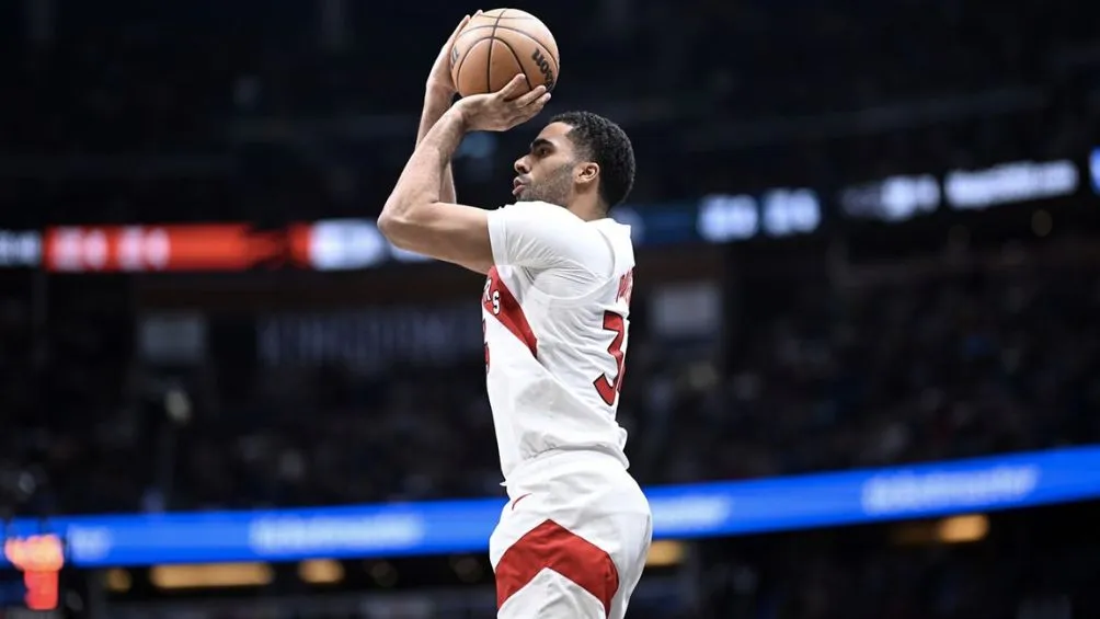 Porter en un partido con los Raptors