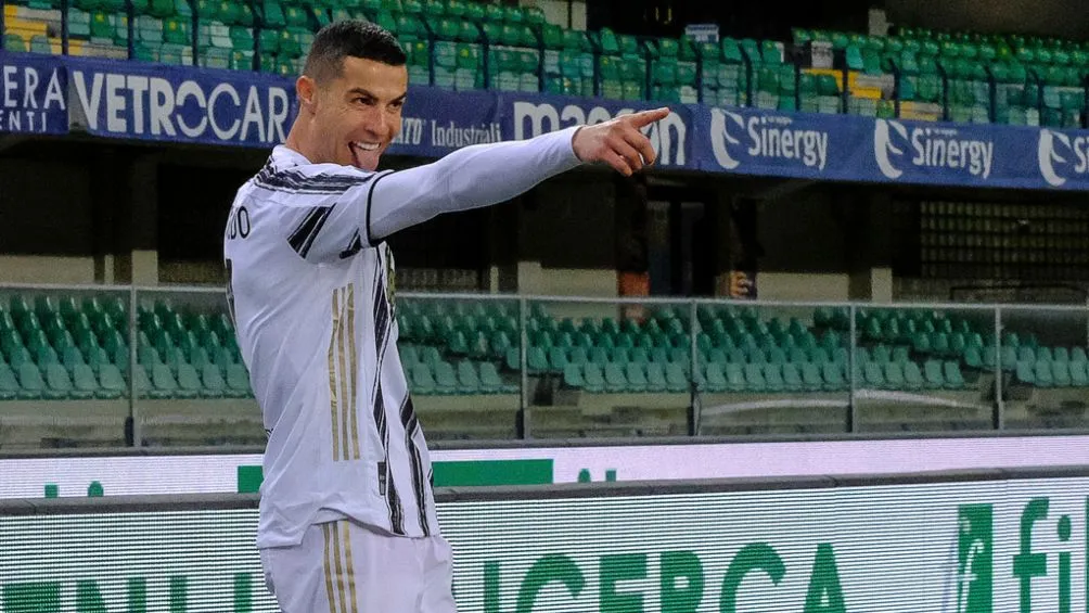 cr7 pasó tres temporadas en la Juventus