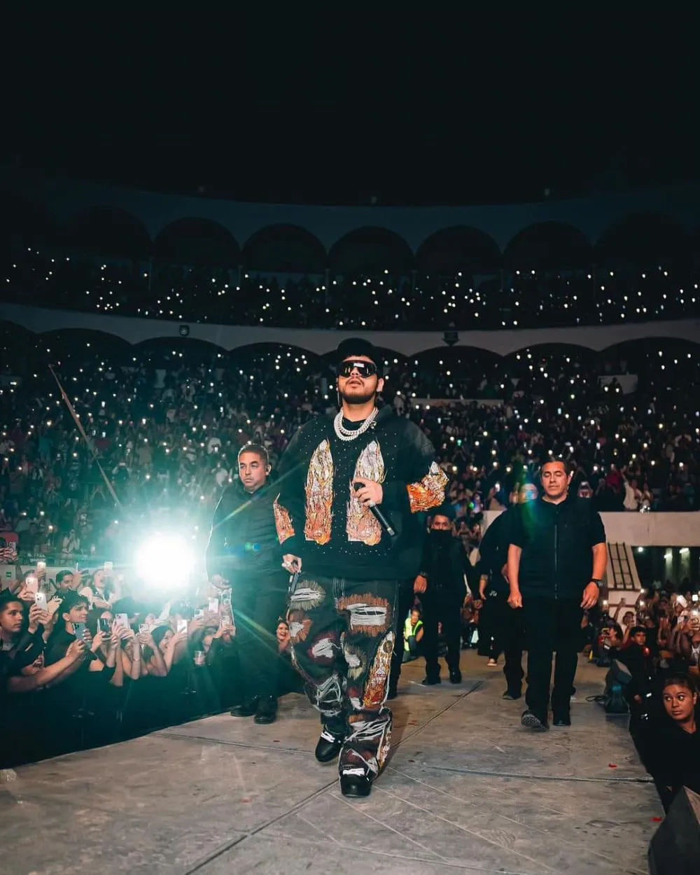 El grupo anda de gira por el sur del país.