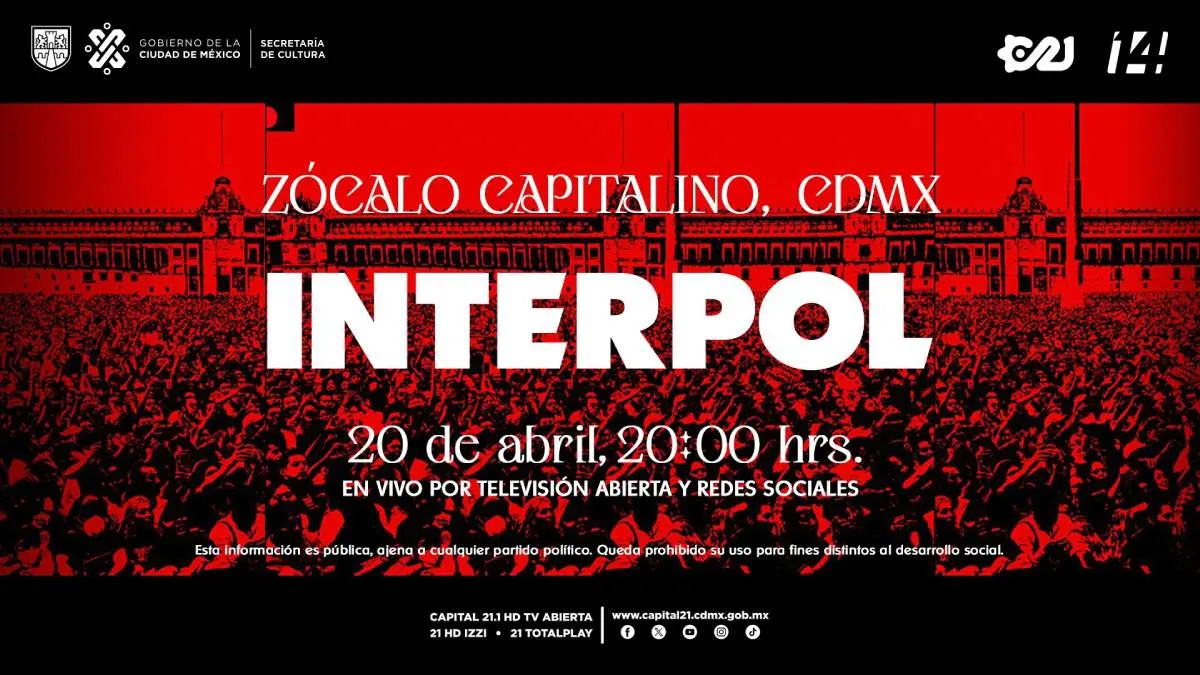 La señal estará abierta por diferentes canales.