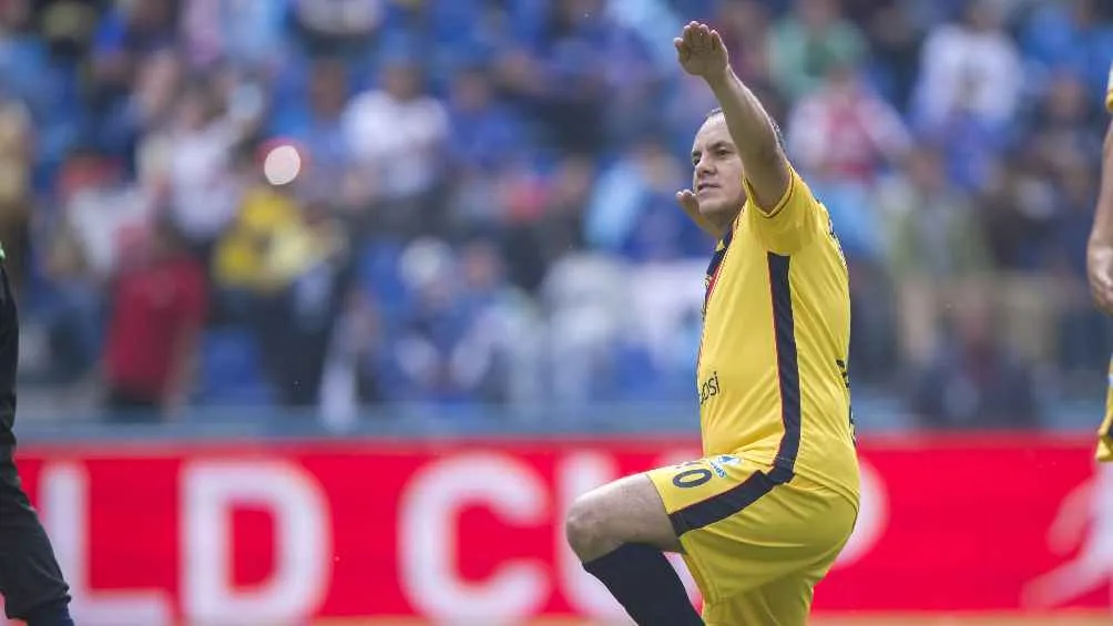 Imitaron el festejo de 'Cuau'