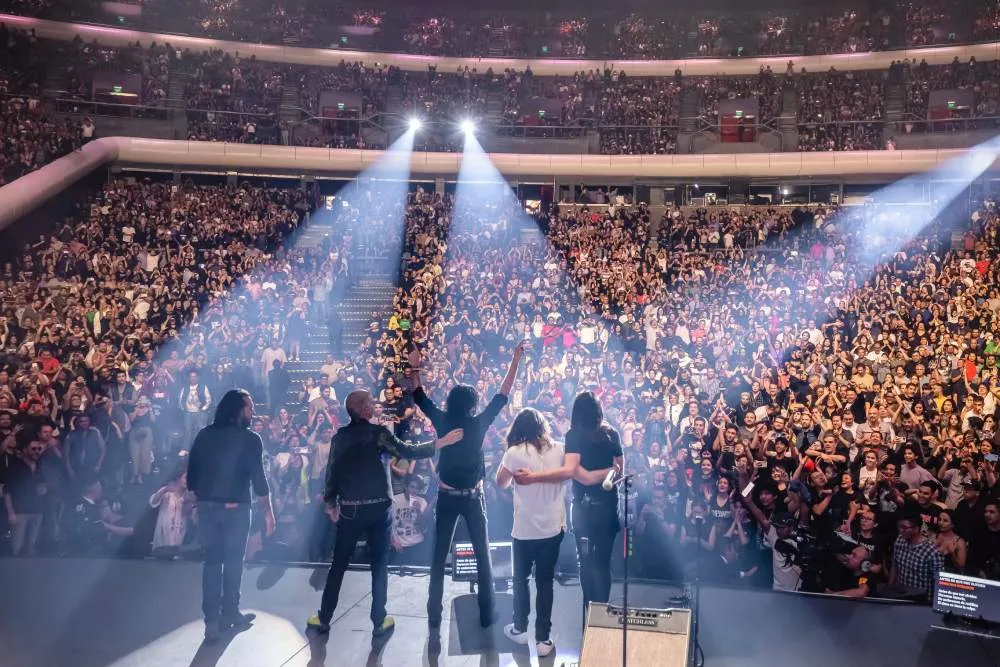 La banda ahora debe prepararse para su show en el Foro Sol.