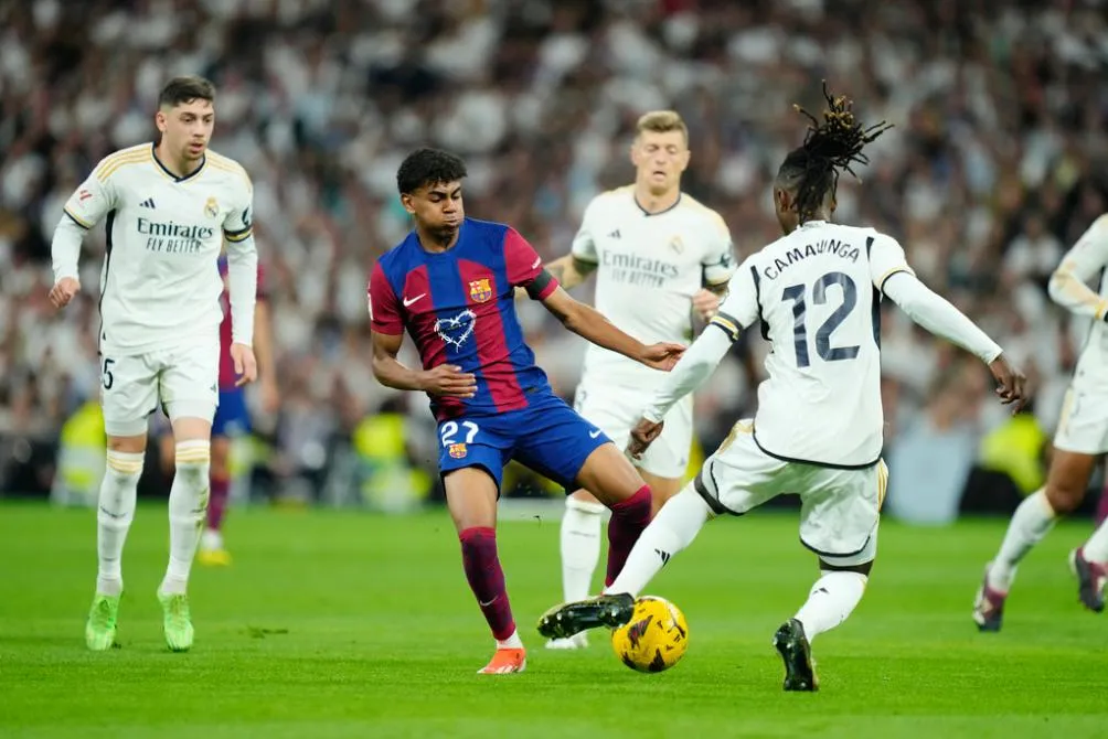 Yamal en el Clásico ante Real Madrid