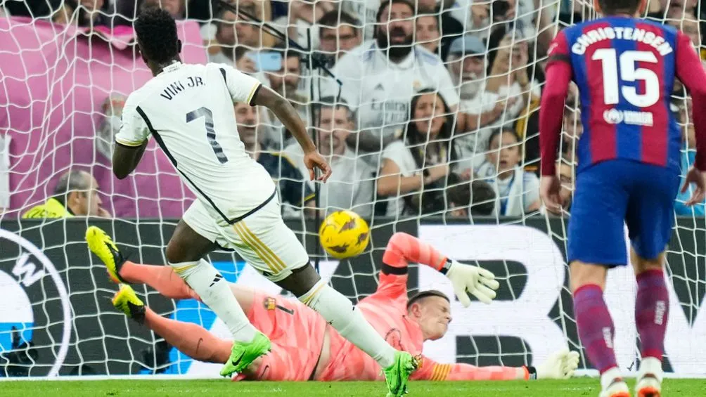 Gol de penal del Real Madrid