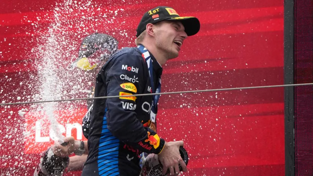 Festejo de Red Bull sin Lando Norris