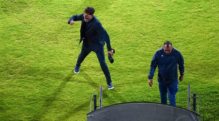 El timonel de los felinos, eufórico luego de vencer a las Águilas