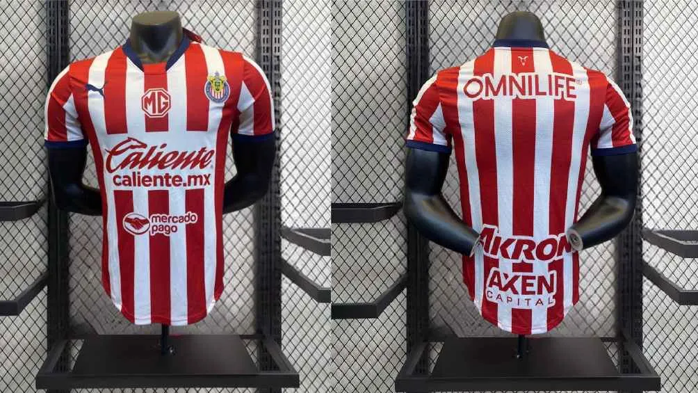 Las primeras imágenes del nuevo jersey