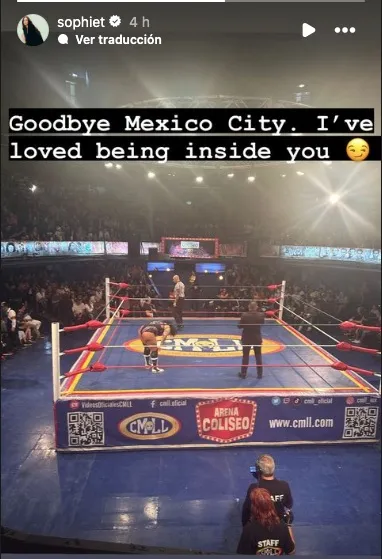 La historia de Sophie Turner en su Instagram