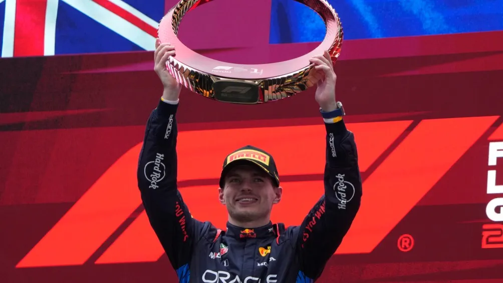 Max Verstappen, tres veces campeón de la F1