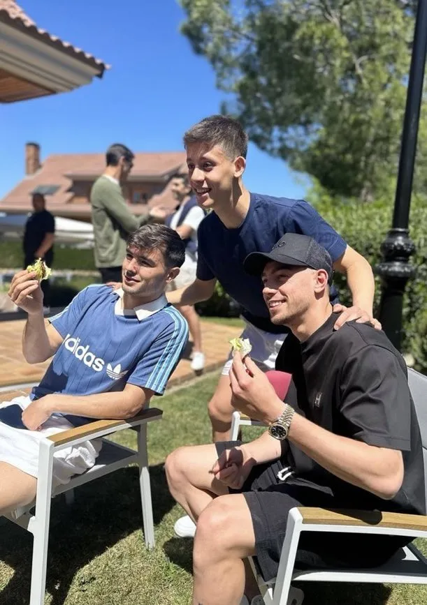 Güler, Valverde y Brahim