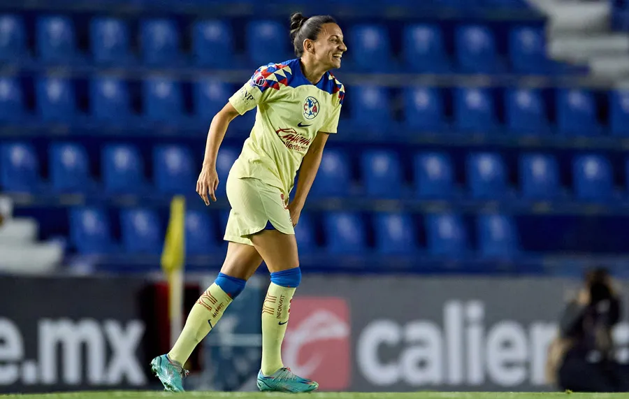 Aureli Kaci, después de anotar