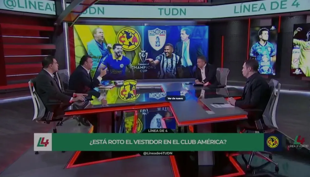 La discusión subió de tono en el programa de TUDN