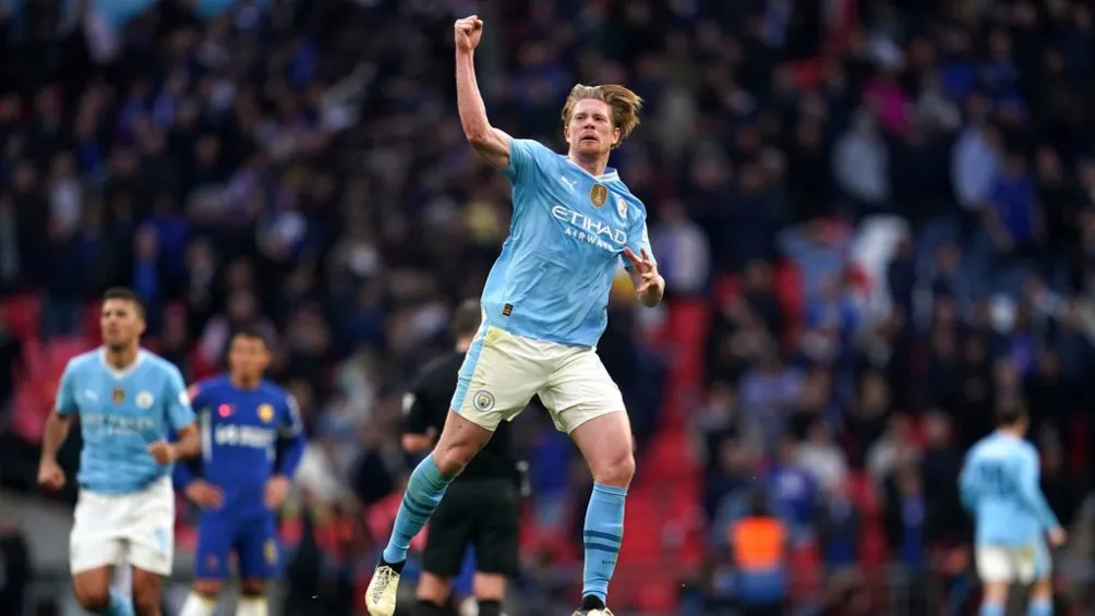 Debruyne, estrella del Manchester City