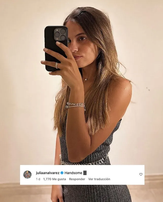 Así fue el comentario de Julián a su novia