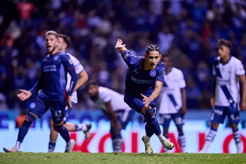 Antuna tras su gol ante Puebla