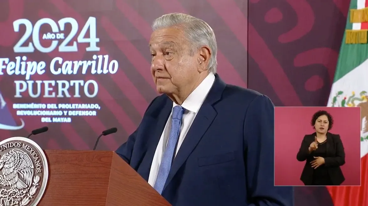 FB: @lopezobrador.org.mx El Presidente se alegra por los cambios que hizo en Chetumal.