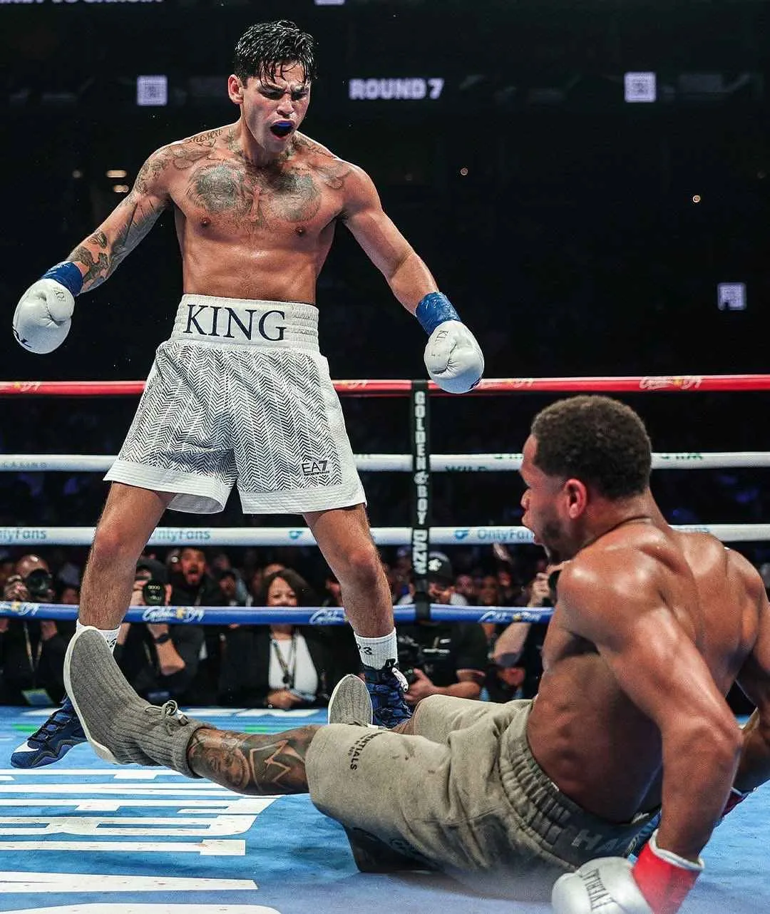 Ryan García en su última victoria