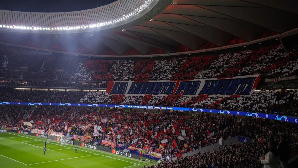 X: @Atleti Gradas del Estadio Civitas Metropolitano
