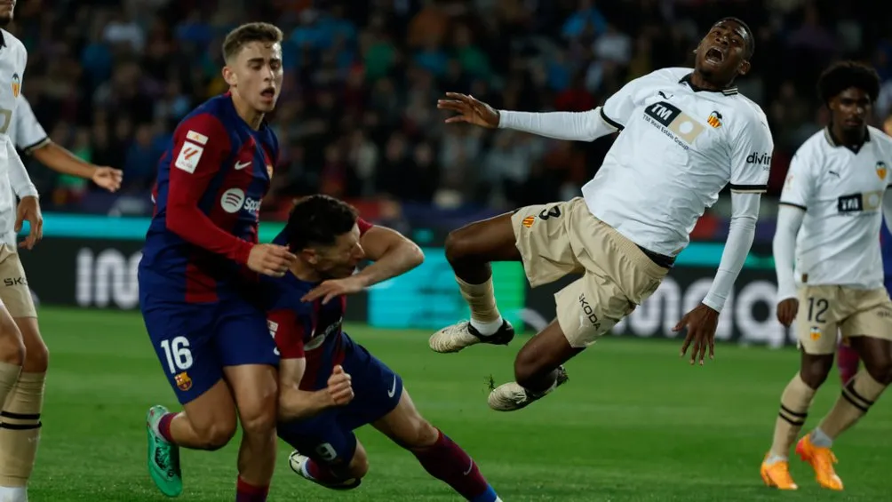 Fermín marcó el primer gol