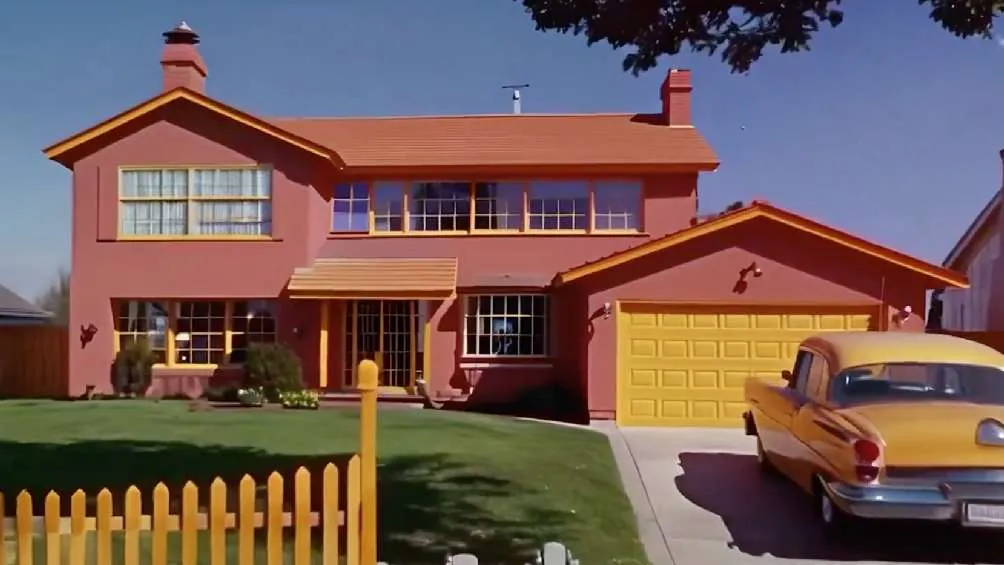 Twitter: @TommyShelby_30 El video hasta muestra cómo sería la casa de la familia consentida de Springfield.