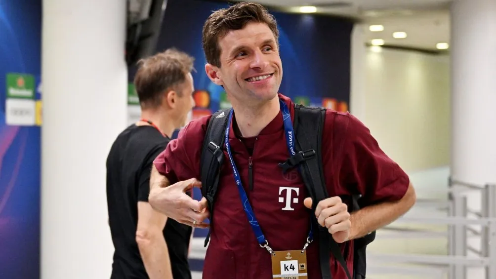 Müller solo ha jugado Champions con Bayern Múnich