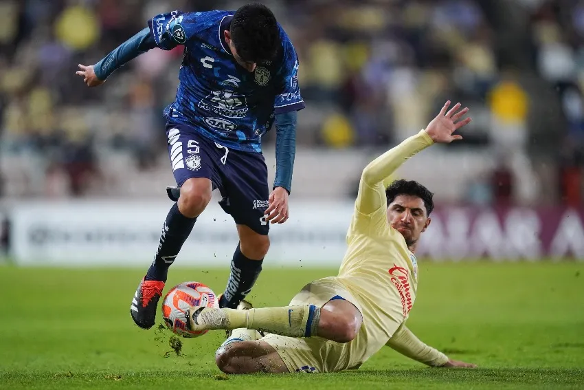 Diego Valdés durante la eliminación de América a manos de Pachuca