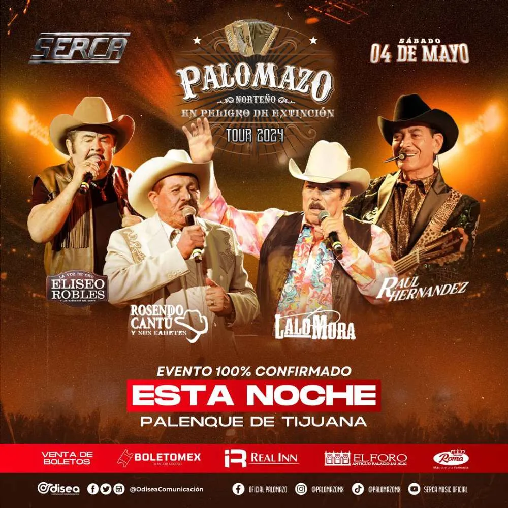 El evento está programado para este sábado en la noche.