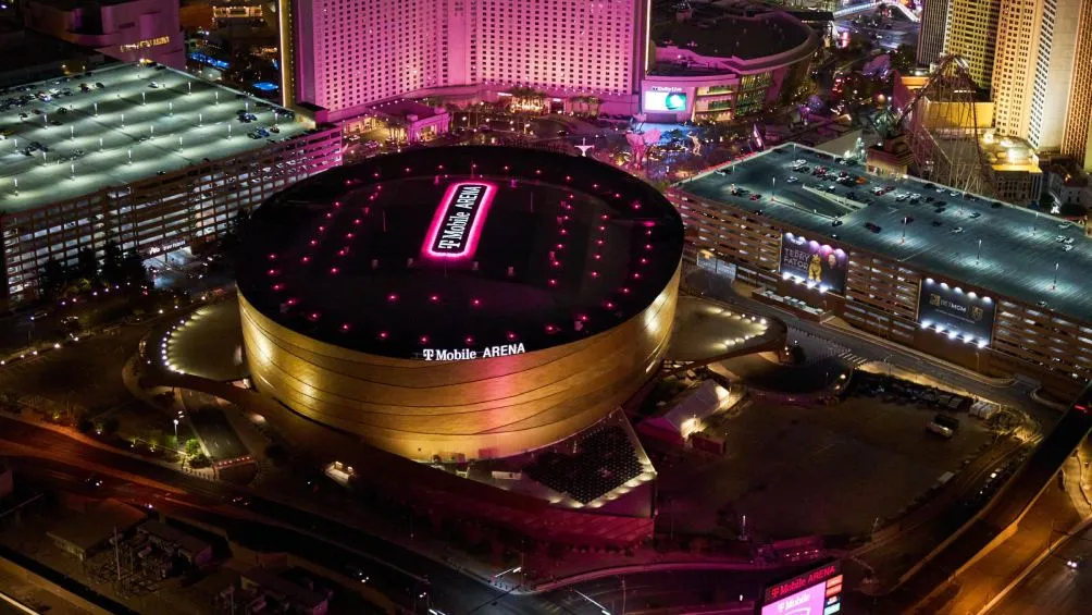 T-Mobile Arena, inmueble donde se llevó a cabo la pelea