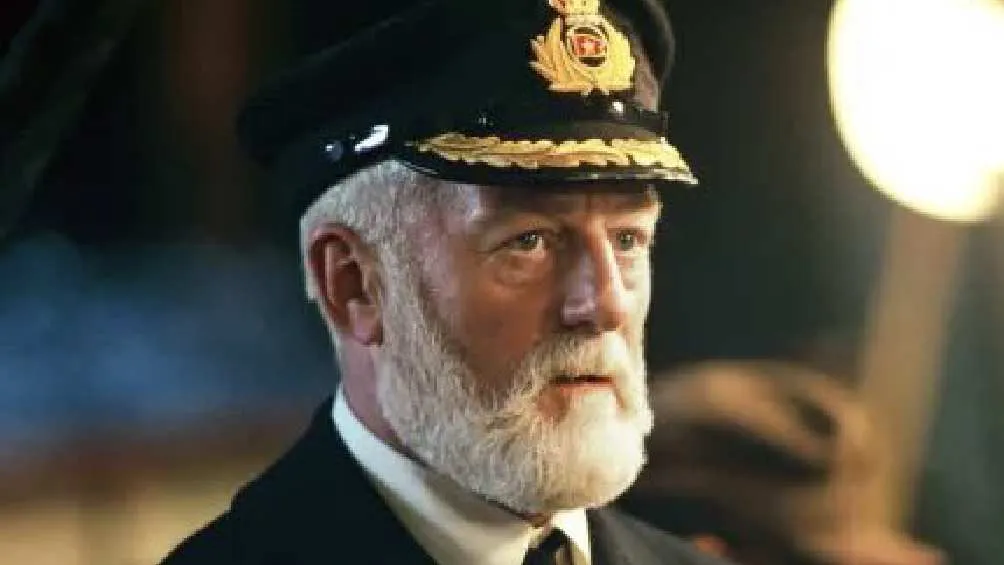 En la película Titanic, el actor le dio vida al capitán Edward Smith.